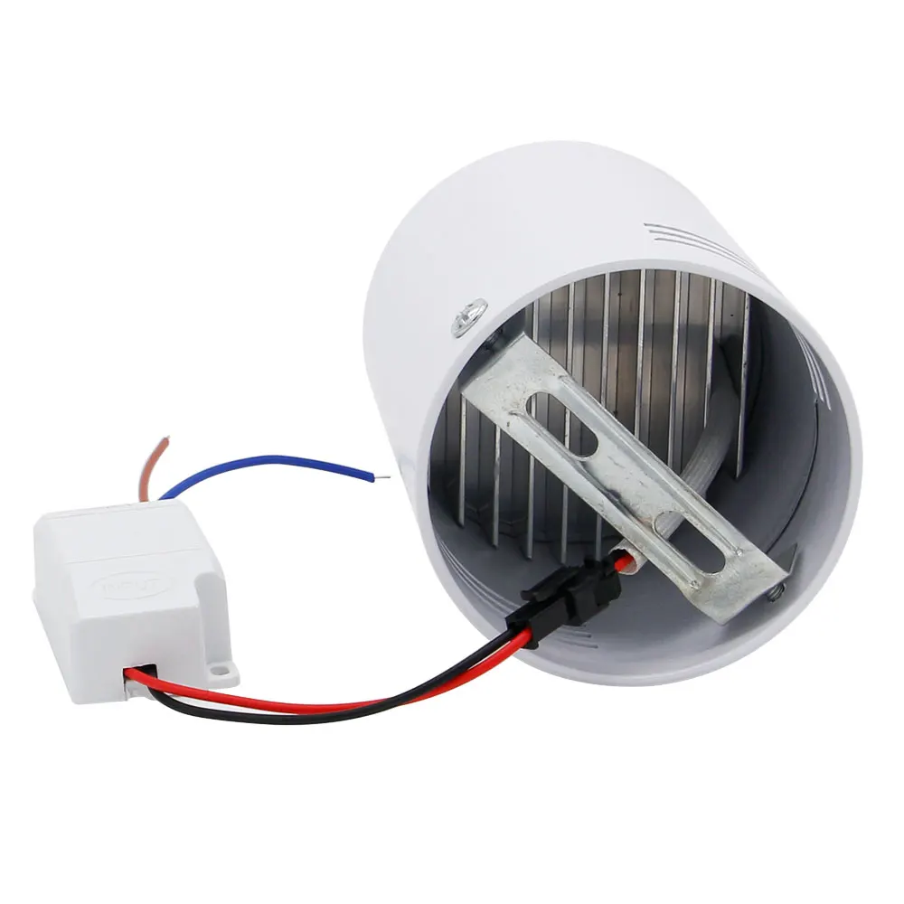 [DBF] lámpara LED COB de alto brillo Epistar, luz empotrada montada en la superficie, regulable, 3W, 5W, 7W, 10W, 12W, 15W, carcasa blanca/negra