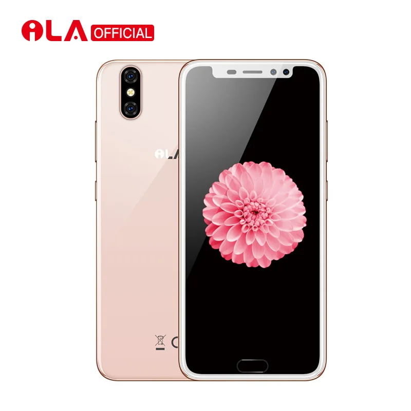 Оригинальный iLA X 18:9 дюймовый 5 дисплей Android 7 0 mtk6737 четыре ядра смартфон с 3g ram 32G ROM
