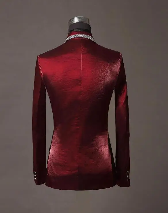 Лидер продаж мужские новые модные костюмы для мужчин костюм певицы студии одежда