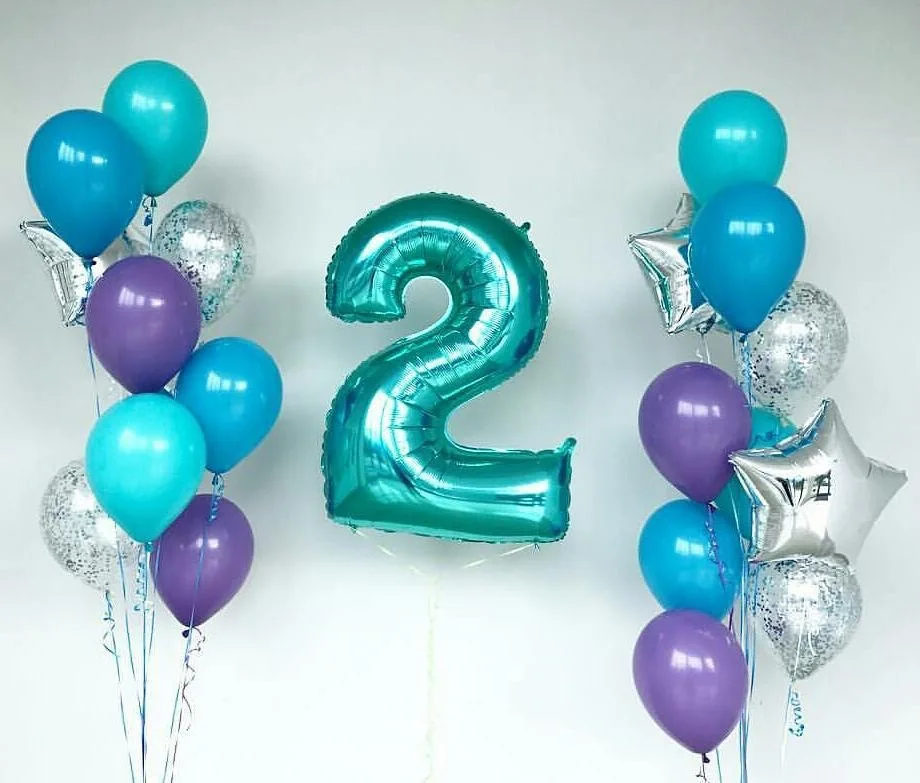 30PCS 3 Colors Mermaid 10inch Latex Balloons Inflatable Balloon Brithday Wedding Party Decoration Bachelorette Supplies - купить по