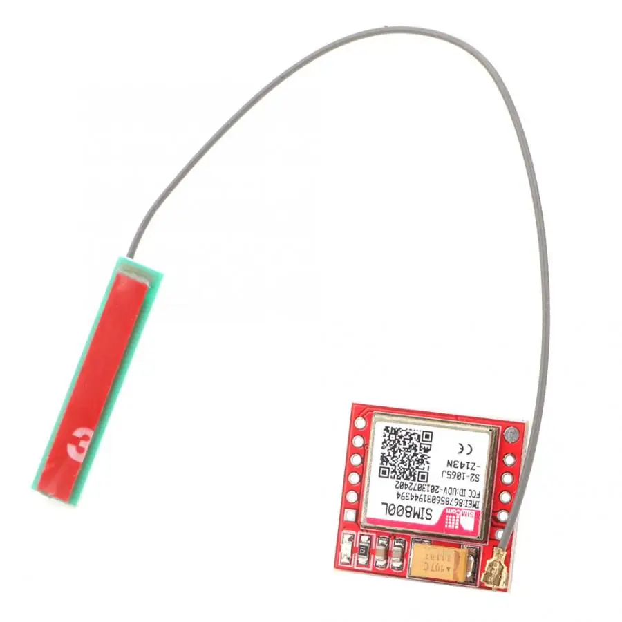 SIM800L GPRS плата GSM Модуль Kit карта MicroSIM TTL последовательный порт пружинная антенна с