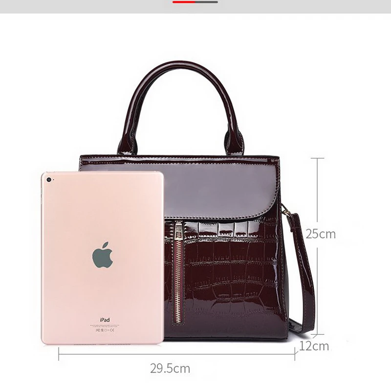 Роскошная сумка Mododiino из лакированной кожи женские сумки дизайнерские брендовые