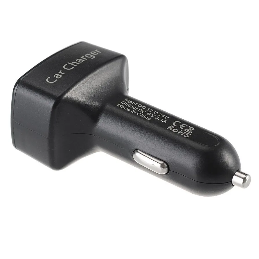 Горячая-двойной USB порт прикуривателя Зарядное устройство 3.1A Портативный 4 для Z1