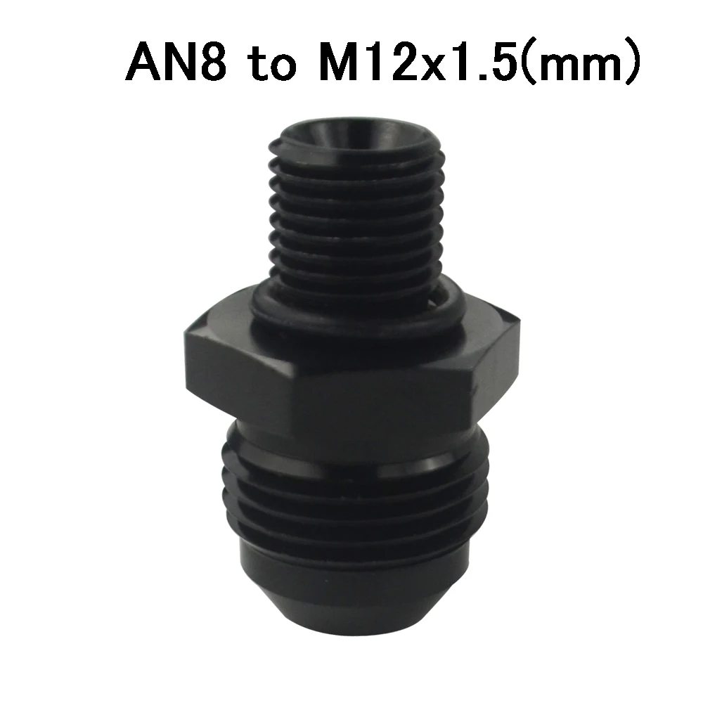 816-08-123-021 Штыревой AN6 до 1/2 NPT 1/4 NPT 3/8NPT M10* 1,5 M20* 1,5 прямой адаптер, фитинг для автоматического шланга, фитинг для мужского масляного охладителя - Цвет: 816-08-123-021