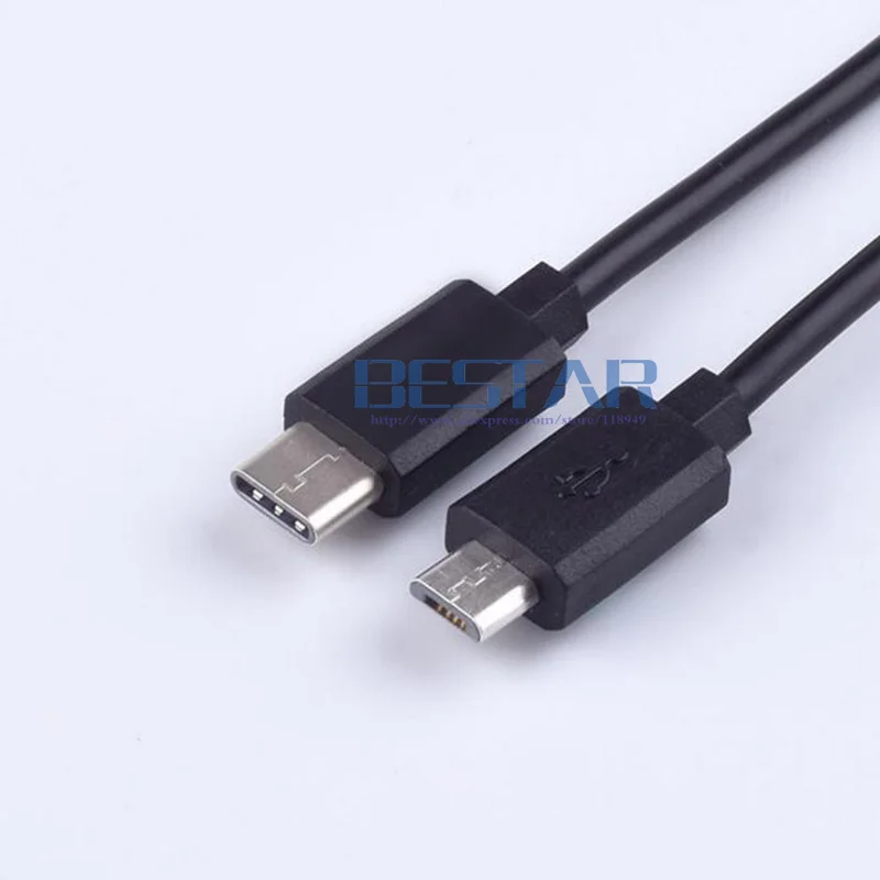 Кабель USB Type C к Micro 3 фута 1 м 2 0 кабель для синхронизации данных белый и черный|micro-b