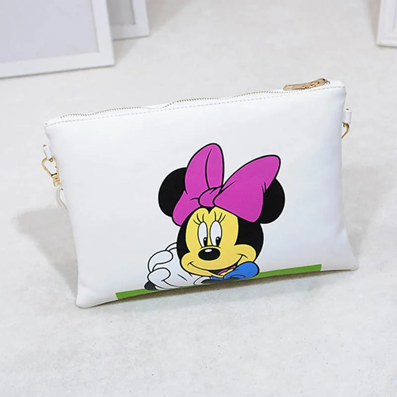 Minnie Disney Женская мода несколько стилей клатч материнская пеленка сумка PU мумия сумки Удобные сумки через плечо Сумка Микки женские сумки - Цвет: Minnie