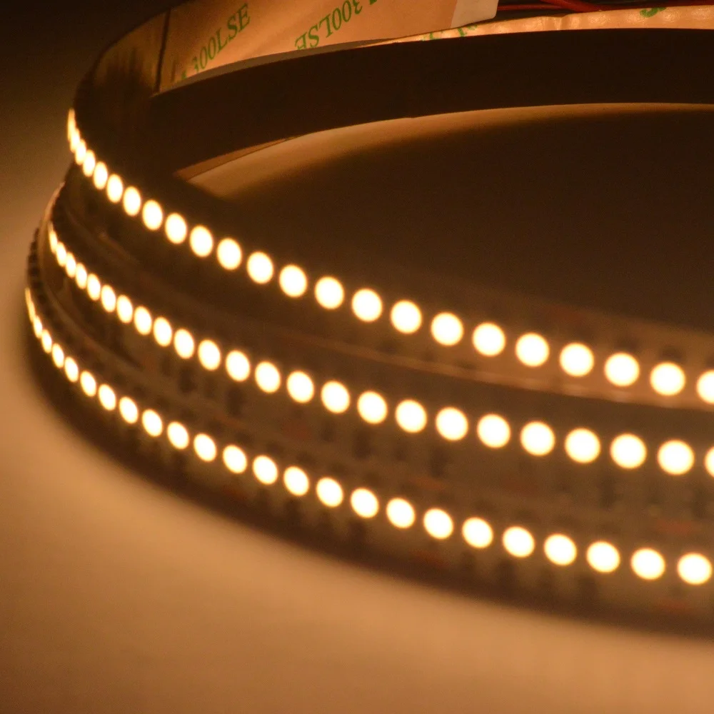 Светодиодная ленсветильник SMD3528 постоянного тока 5 м 24 В 228 светодиодов/м|led strip