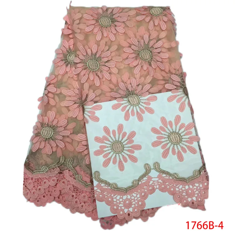 2019 Высококачественная модная французская кружевная ткань высокого качества