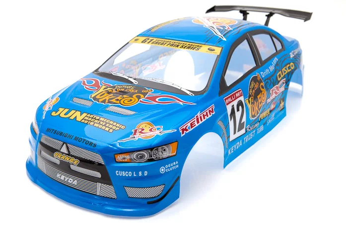 Небесно-голубой 1/10 rc автомобильные аксессуары 1/10 rc автомобильный Корпус Корпуса для 1:10 rc автомобиль размер: 190 мм-195 мм несколько вариантов - Цвет: Небесно-голубой