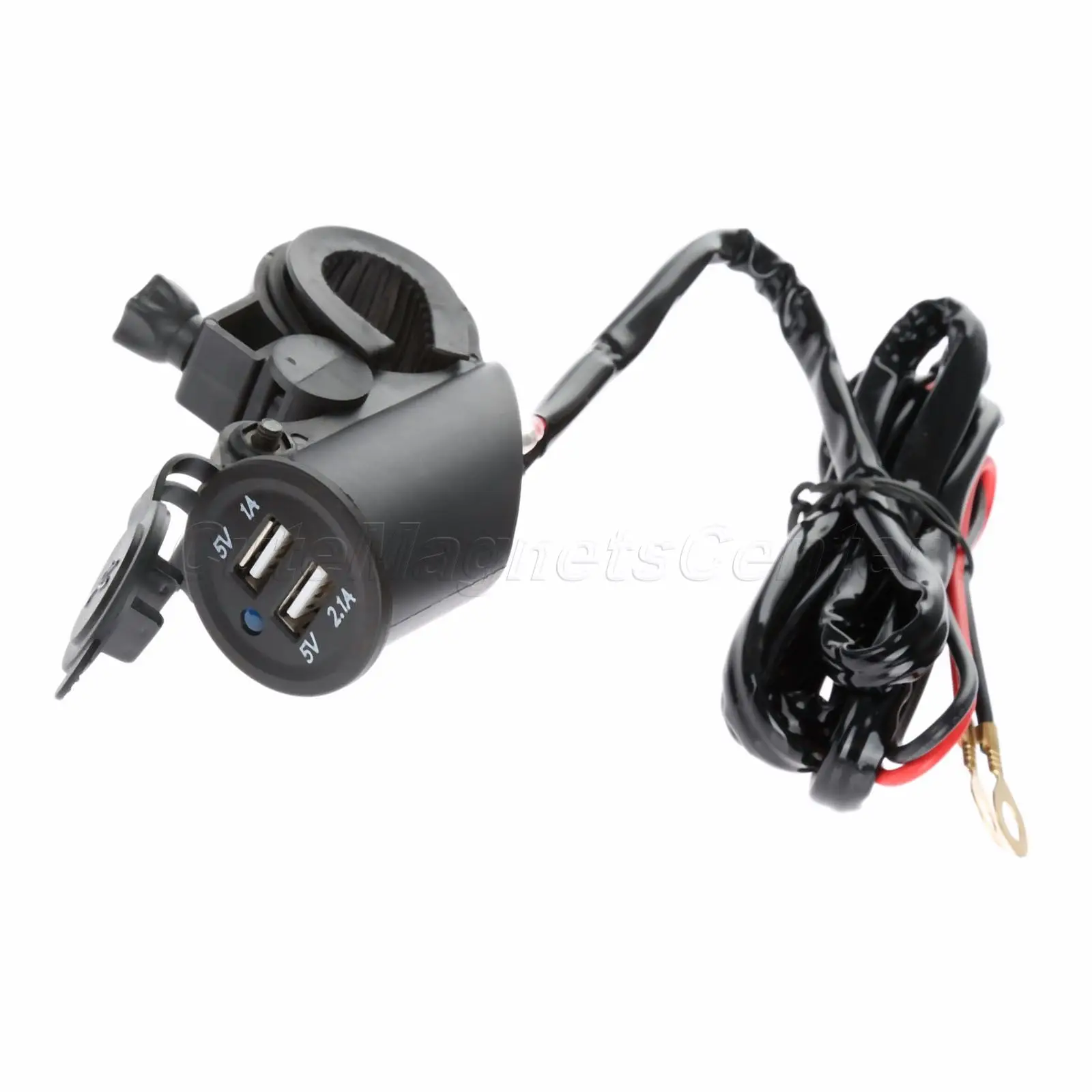 1 5 м длина провода 2USB мотоцикл мобильный водонепроницаемый источник питания Порт