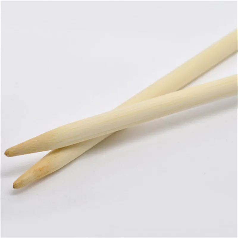 

DoreenBeads 34cm Hand Sewing Sweater Crochet Hook SP Knitting Needle Bamboo Weave Craft Needle Tools ( US Size 11/8mm ) 1Pair