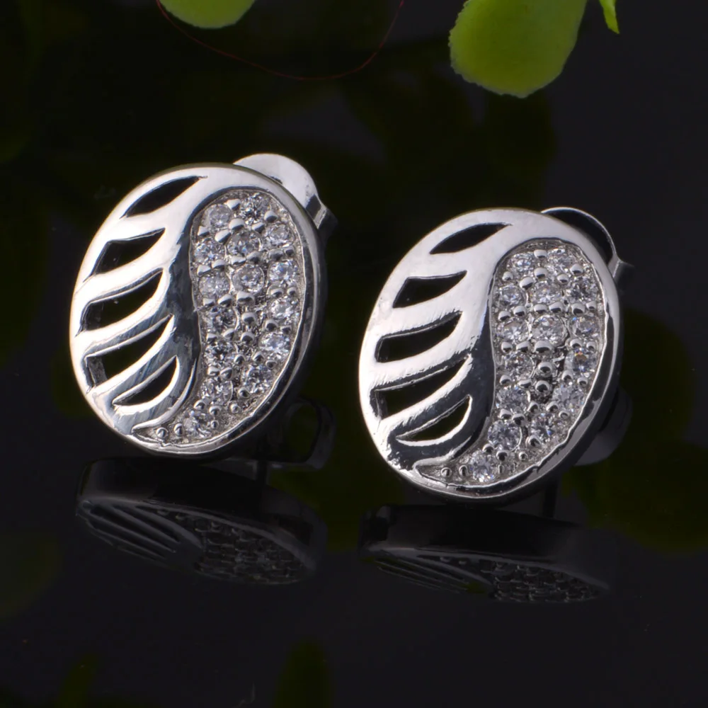 Beautiful PM Plating Necklace Earring Jewelry Set Crystal Mosaic Classic Retro Style Cute | Украшения и аксессуары