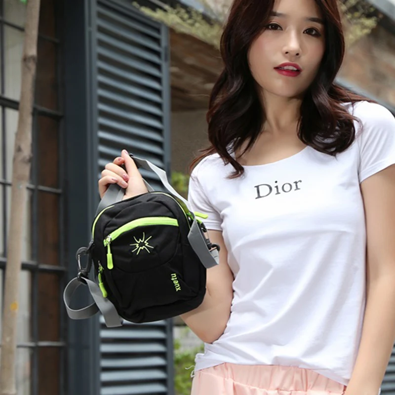 Samstrong Мужская и Женская Повседневная сумка через плечо мини Портативная