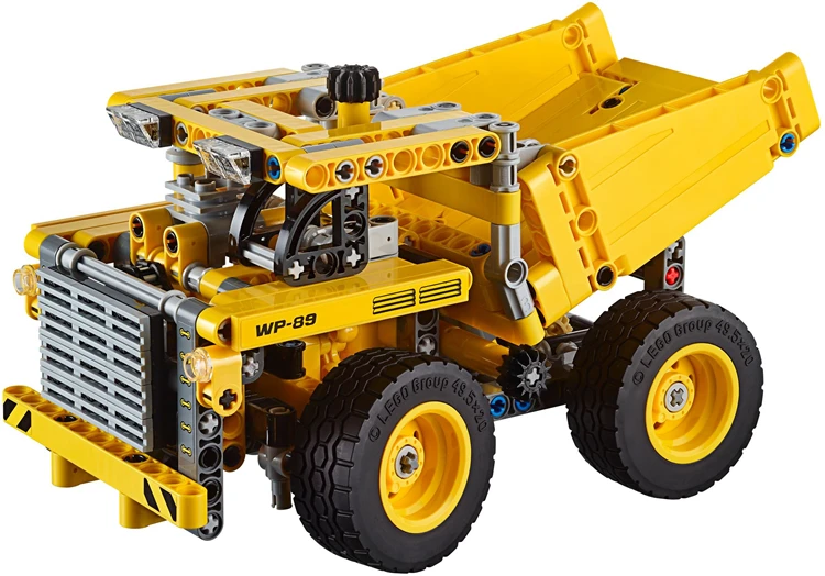 Decool 3363 TECHNIC 2 в 1 горнодобывающие грузовики колесный бульдозер сборные