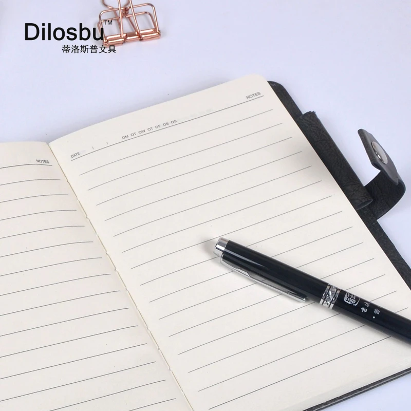 Дневник Dilosbu Bullet Journal A6 еженедельник Filofax A5 бумажный блокнот для маленьких