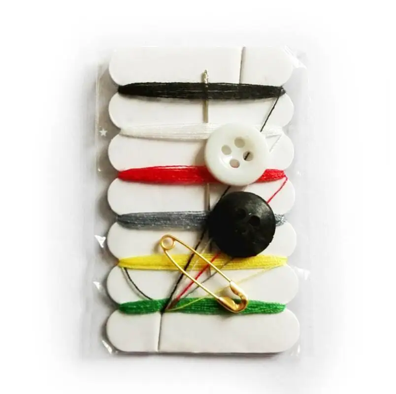 1000 упак./лот портативный мини-набор для шитья дорожные швейные наборы вышивка