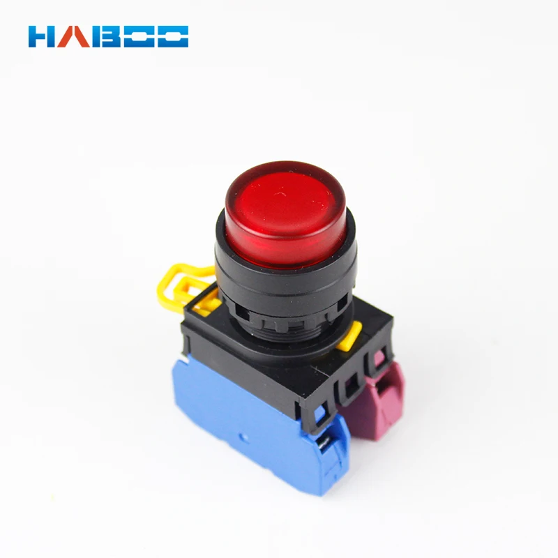 10 шт./лот diameter22mm фиксирующийся переключатель ВКЛ-ВЫКЛ кнопочный 10A 600 в SPST |