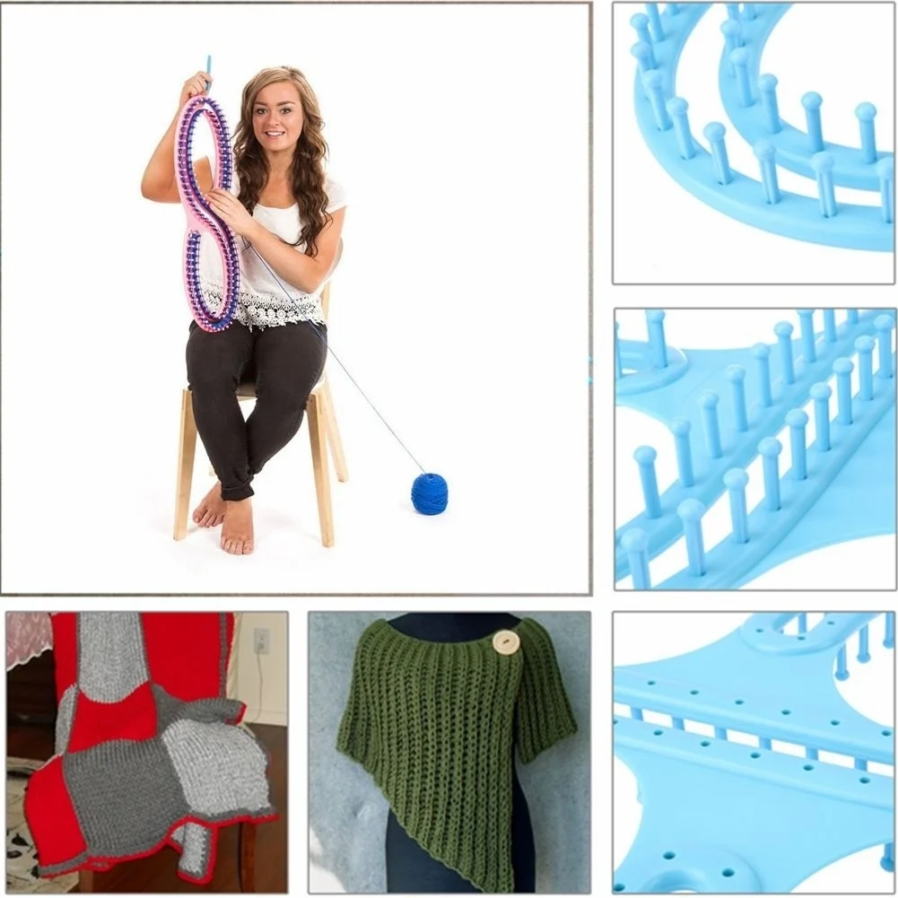 Пластик швейные инструменты с 3 проектов ткацкий станок для свитер носки дома
