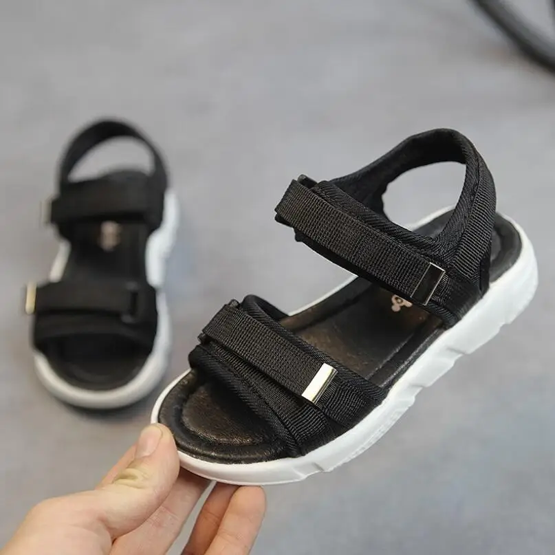 Пляжные сандалии для мальчиков летние Нескользящие с резиновой подошвой на