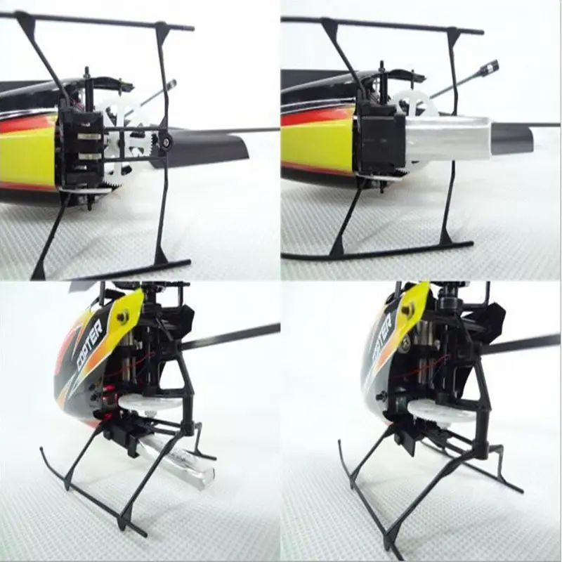 Оригинальная обновленная версия WLtoys V911 2 4 ГГц 4CH с одним лезвием Propellor Gyro мини