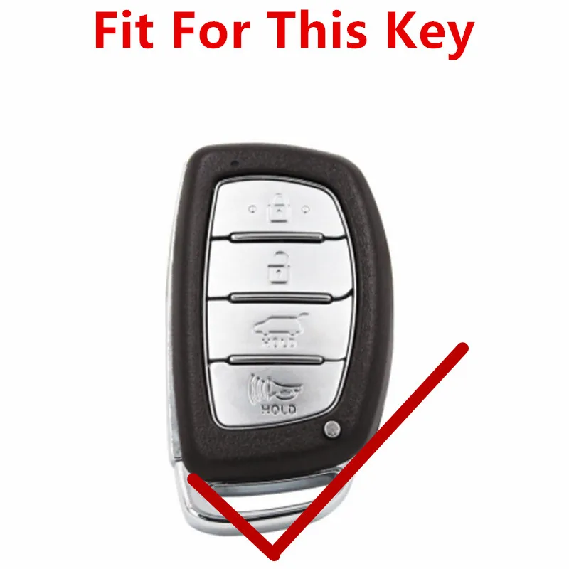 FLYBETTER кожаный брелок 4 кнопки Smart Key чехол для hyundai IX25/IX35/Elantra/Соната/I40 стайлинга автомобилей L219