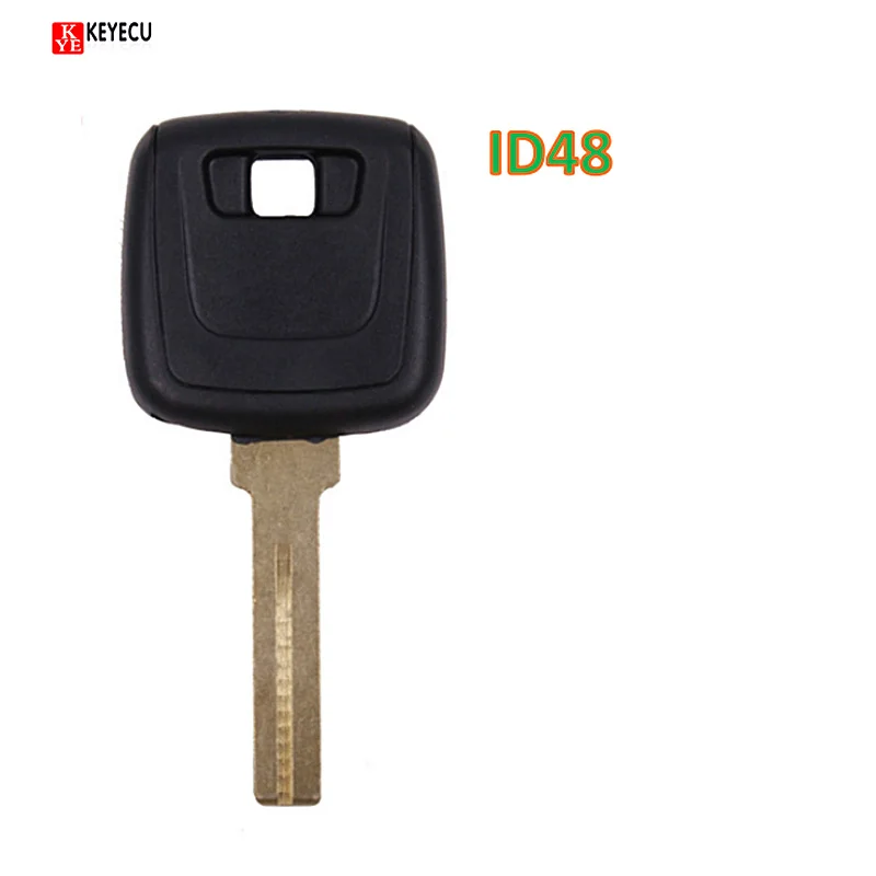 Ключ зажигания Keyecu с умным транспондером и чипом ID48 для Volvo S80 S60 V70 XC70 XC90 2004 2005 2006 2007