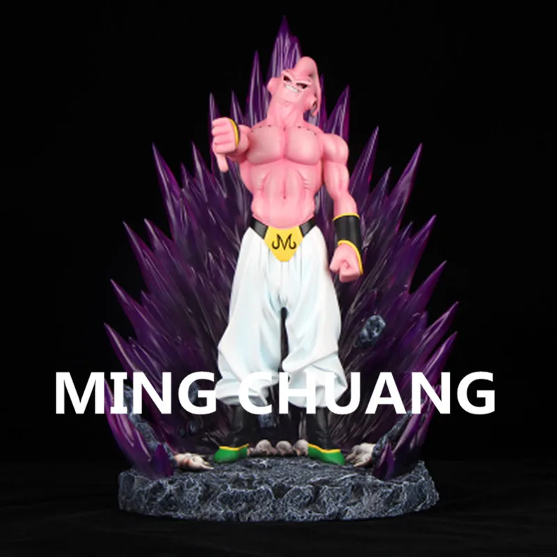 Статуя Dragon Ball Majin Buu последний босс бюст Gotenks Goku Piccolo Gohan Fit резиновая фигурка героя Коллекционная модель игрушечная коробка J96