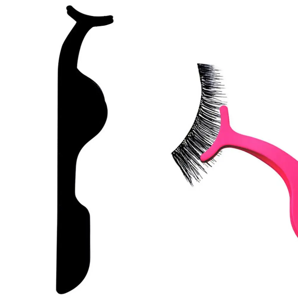 Цветные пластиковые Пинцет Инструменты для применения накладных ресниц |