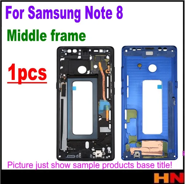 1 шт. средняя рамка пластина корпус чехол для Samsung Galaxy Note 8 Note8 N950 | Мобильные
