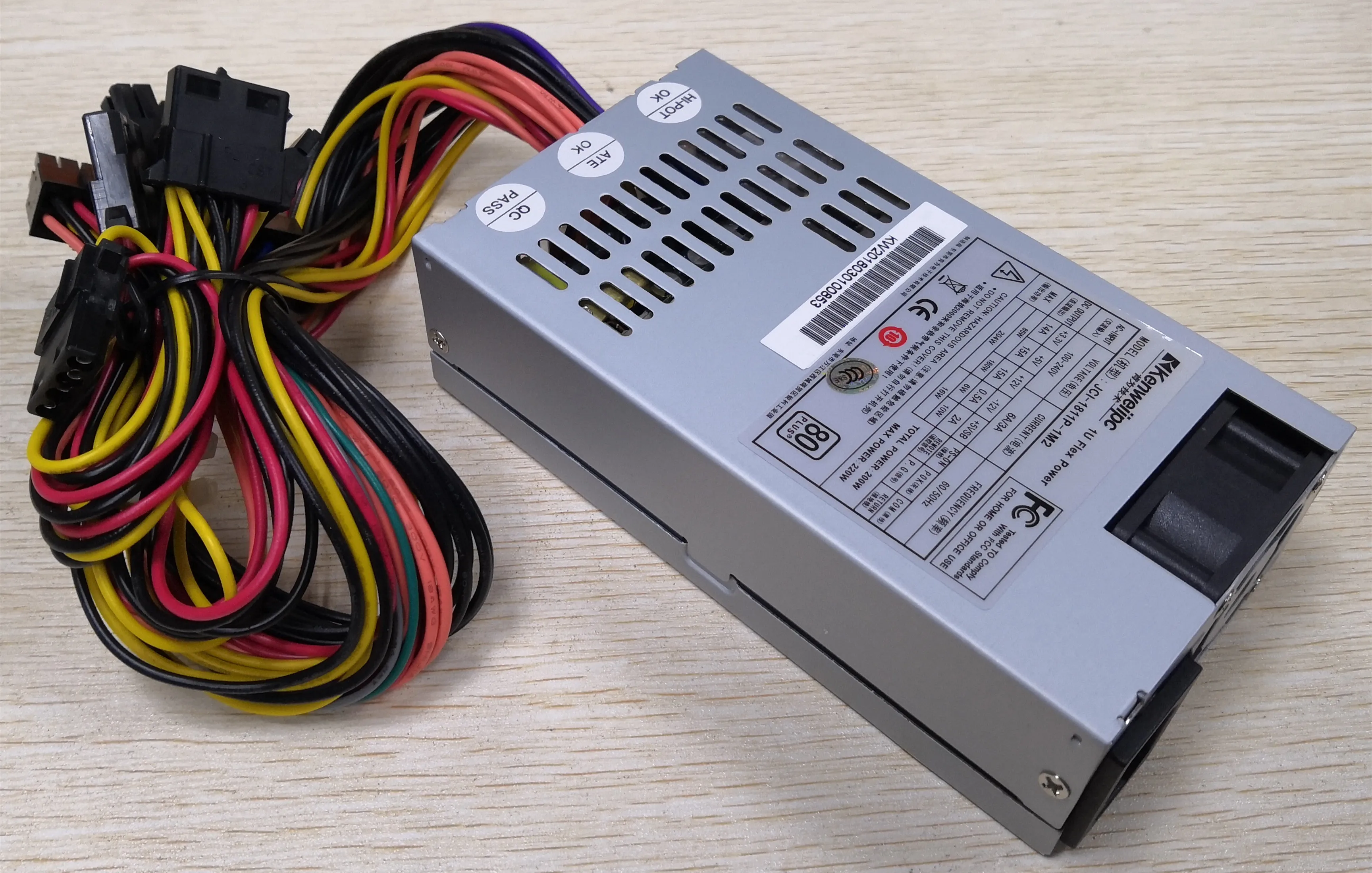 Высокая эффективность PSU Номинальная 1U flex источник питания 500 Вт промышленный сервер мощность для NAS рекламные машины очереди активный PFC