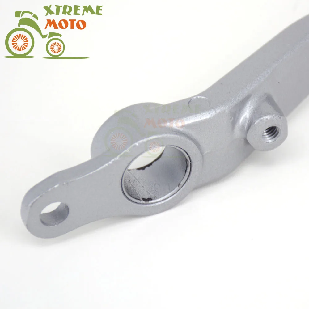 Мотоцикл Серебряный Алюминиевый задний тормозной рычаг педаль для KAWASAKI ZZR400 ZZR600