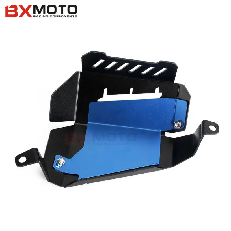 Аксессуары для мотоциклов ЧПУ Алюминиевый синий радиатор Безель гриль решетка