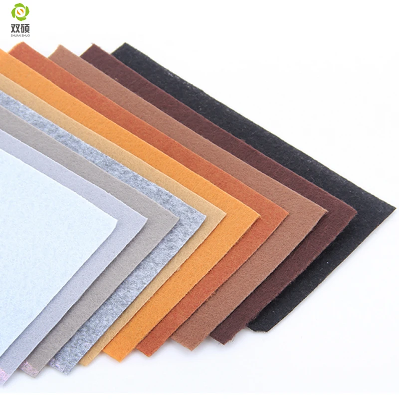 40 шт./компл. полиэфирная Нетканая войлочная ткань толщина 1 мм материал для шитья