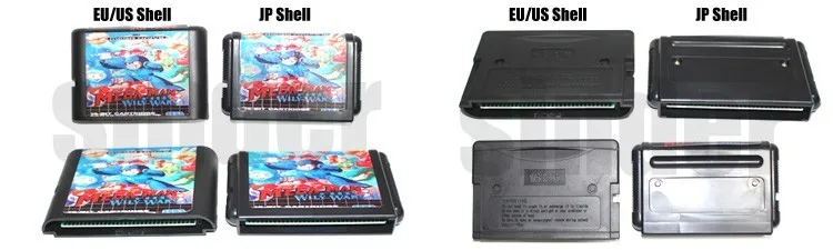 Звуковая и кастет 16 бит sega MD игровая карта с розничной коробкой для sega Mega Drive для Genesis