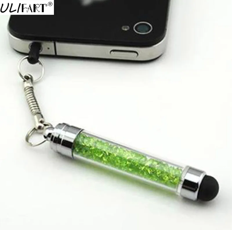 ULIFART Алмазный Мини Стилус с кристаллами стилус для сенсорного экрана емкостный 3 5