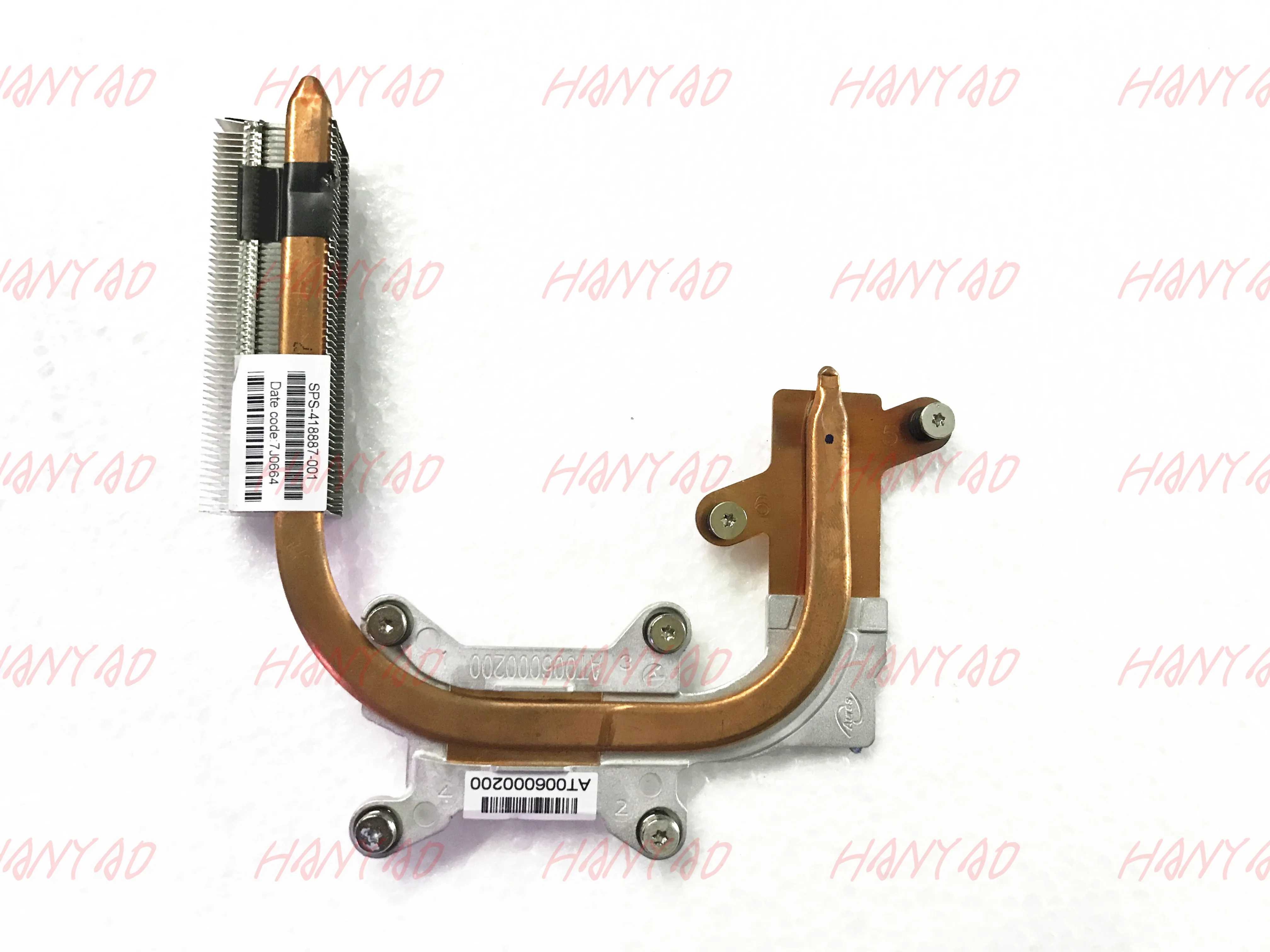 laptop cooler for HP NC6400 cooling sps:418887-001 Free Shipping 100% test ok