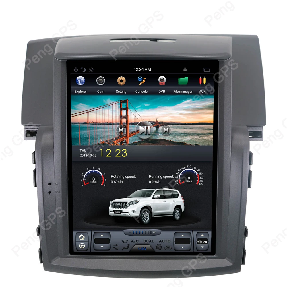 Автомобильная магнитола Tesla Style Android 9 0 головное устройство для Honda CRV 2012-2017 IPS 10 4