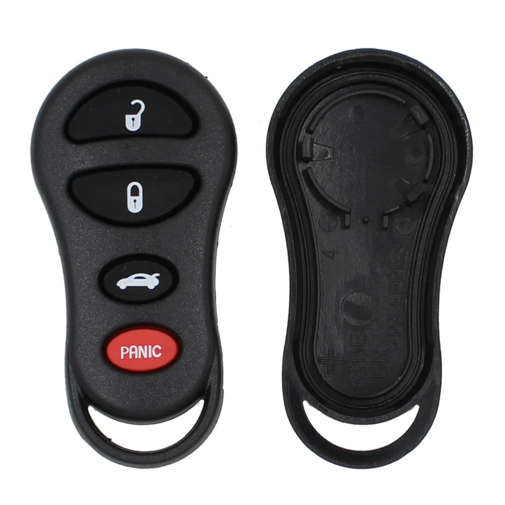 4 кнопки Автомобильный ключ замена корпуса дистанционного брелока чехол для Dodge