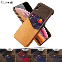 for iphone x xs max xr 7 8 plus card slots case pu leather business case for iphone 7 8 6 6s plus 7 card slots hard cover
