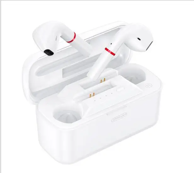 Joyroom JR T06 Bluetooth 5,0 TWS наушники громкой связи беспроводные наушники интеллектуальное шумоподавление вызов Спортивная гарнитура с микрофоном - Цвет: White