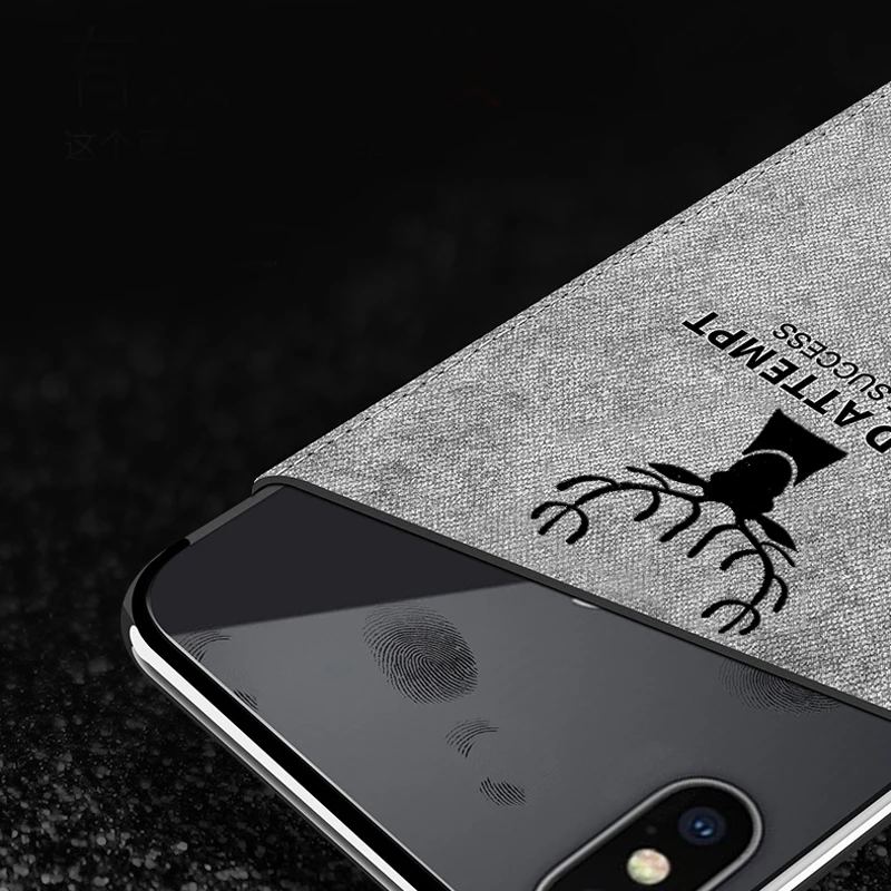 Мягкий тканевый чехол с текстурой оленя для iphone xs 6 7 funda 11 pro max 8 7Plus 8Plus xr x Чехлы Apple