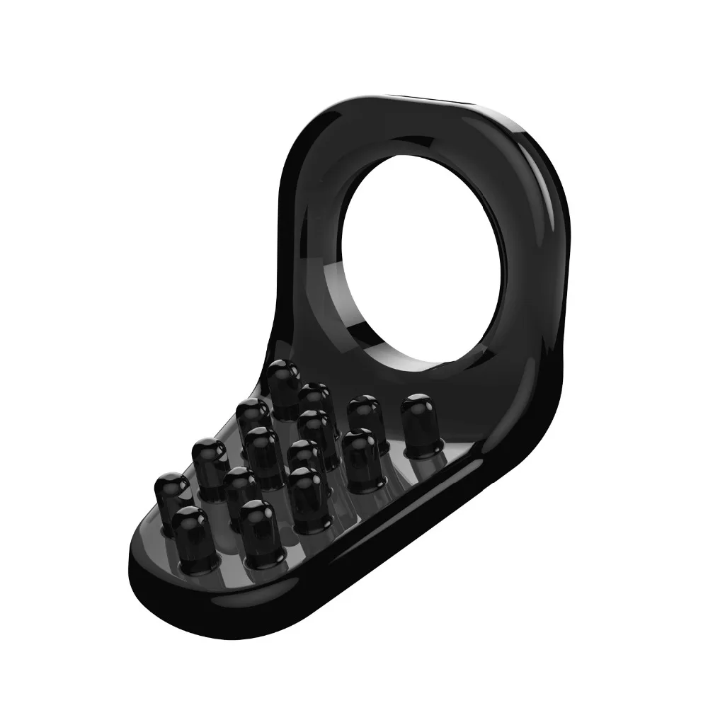 Мужской пенис с кольцами массажная палочка палец клитор мастурбация увеличение