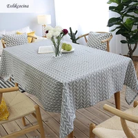 free shipping gray arrows tablecloth homehoteldiner table cover mantel de mesa multifunction printed flax covered cloth nappe