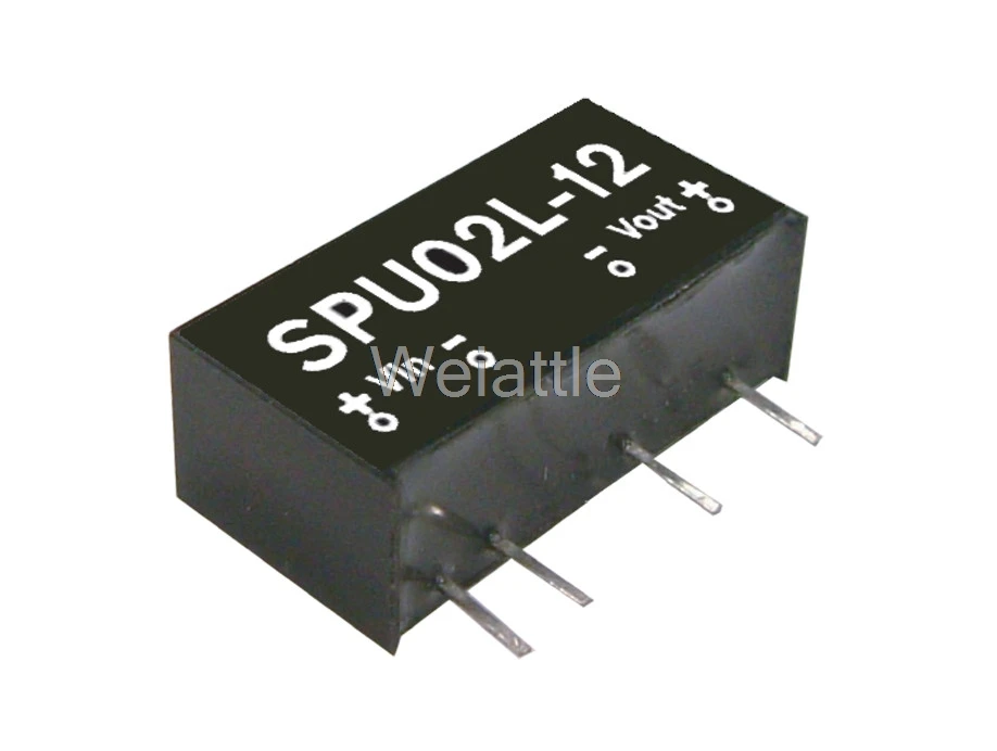 MEAN WELL оригинальный SPU02L-12 12В 167ма meanwell SPU02 2Вт DC-DC нерегулируемый одновыходной