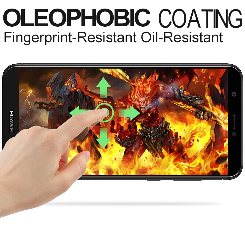 4D Полное покрытие экрана протектор для huawei P Защитное стекло для смартфонов пленка 9H 3D изогнутый защитный Enjoy 7S PSmart FIG-AL00 5,65 дюймов