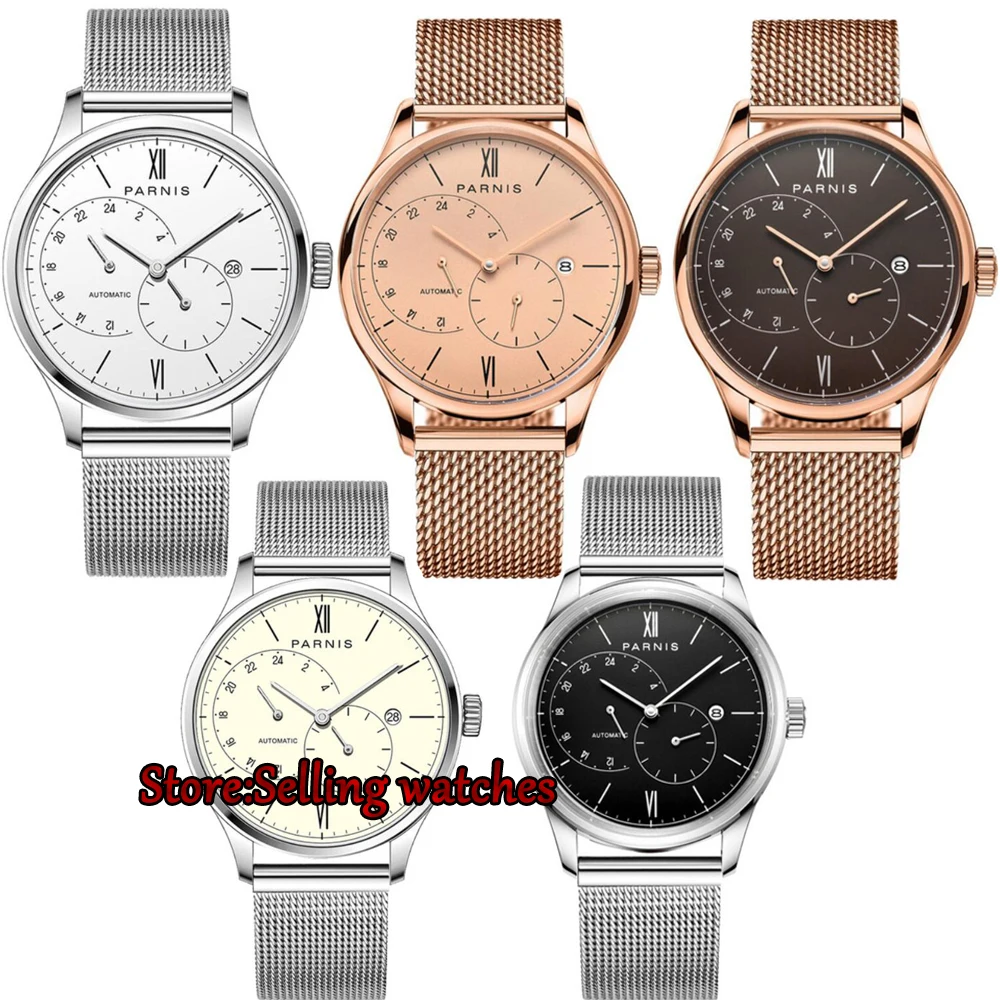 Новое поступление 2017 Горячие парниш 42 мм автоматические часы мужские Ультра