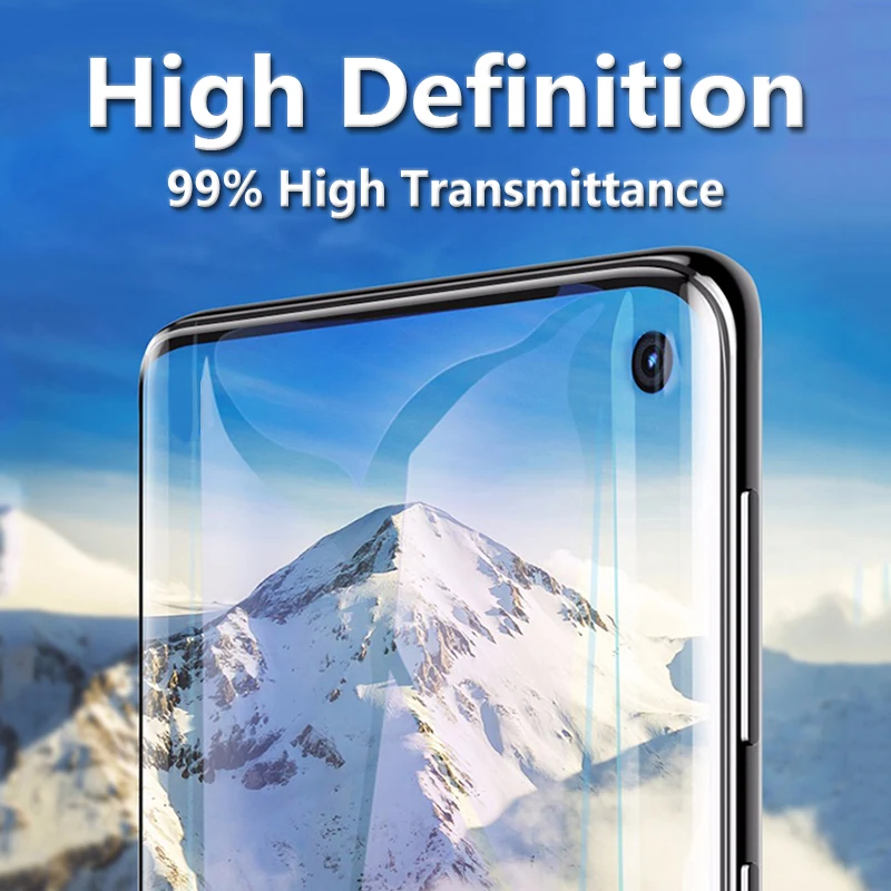 Защитное стекло для Samsung galaxy S10 S9 мягкая Гидрогелевая защита экрана tup пленка tremp s 9