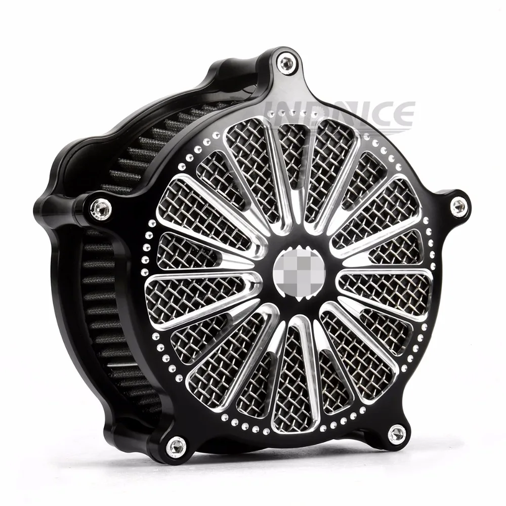 ЧПУ черный воздушный очиститель домино для harley sportster xl883 1200 воздушные фильтры 883