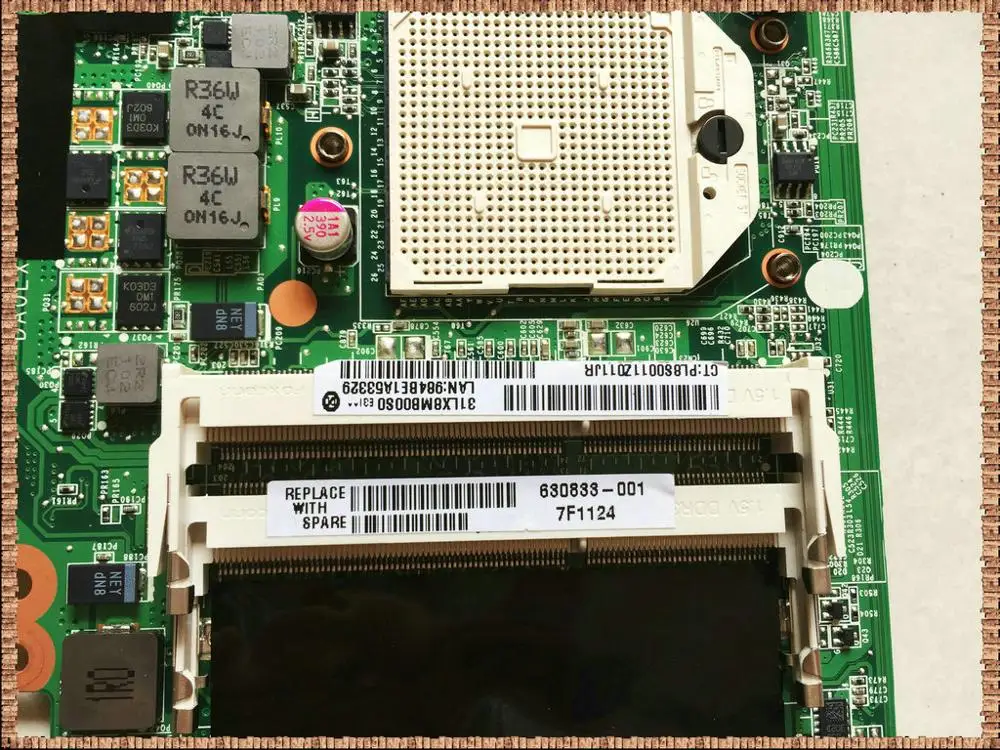 Материнская плата для ноутбука HP Pavilion 630833-001 материнская DA0LX8MB6D1 на 100% испытано том
