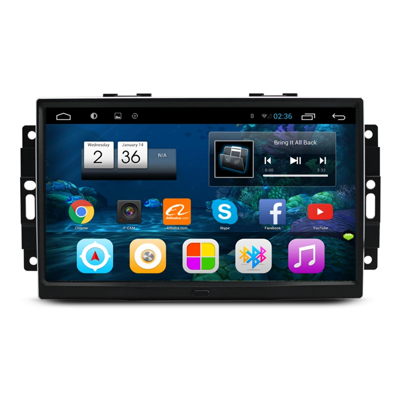 9 &quotAndroid автомобильный мультимедийный GPS навигатор DVD радио аудио для Chrysler 300C Dodge